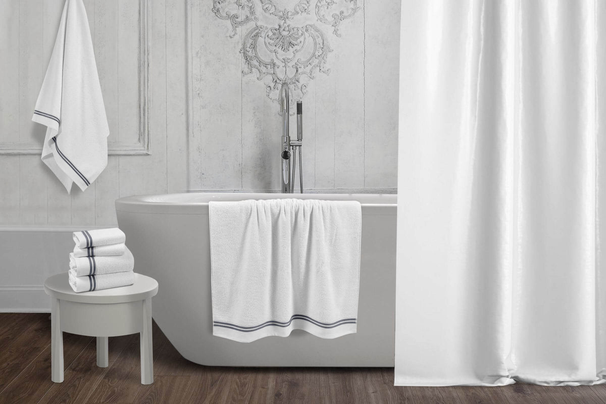 Hotel Style Turkish Cotton Textured Bath Towel Collection, Bath