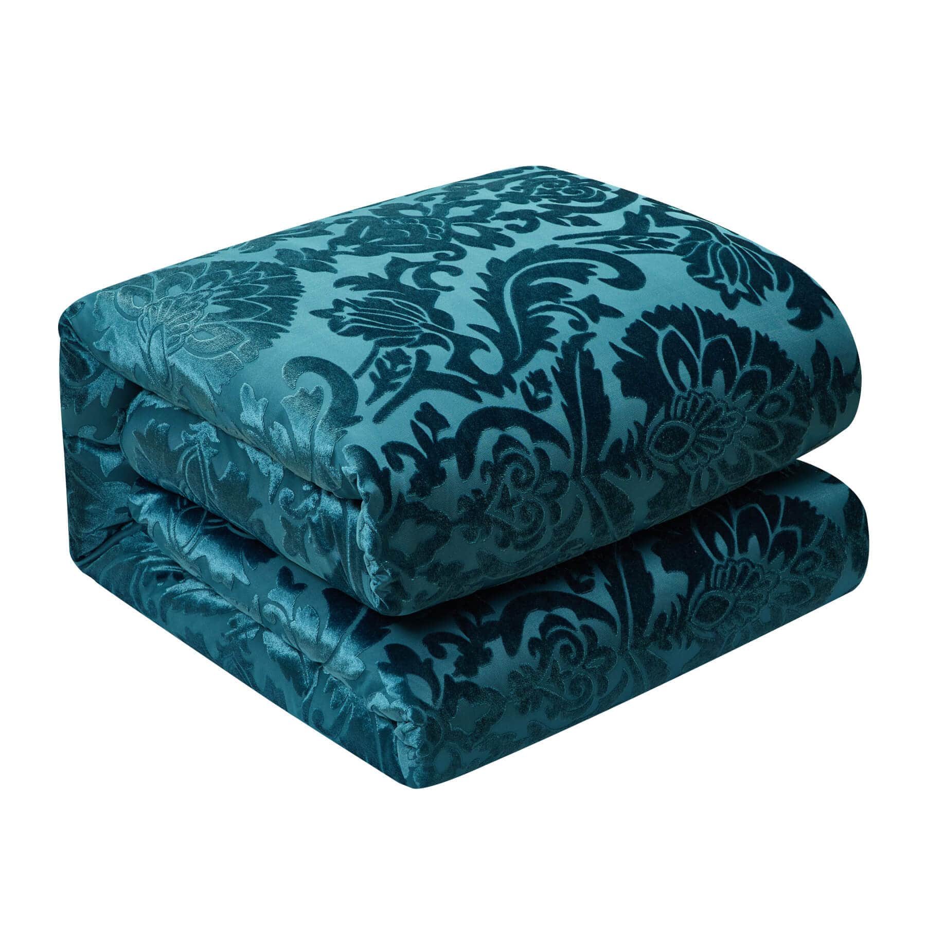 Damask best sale bed throw