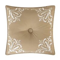 Chic-Home-Athena 9 Piece Jacquard Burnout Velvet Damask Comforter Set-