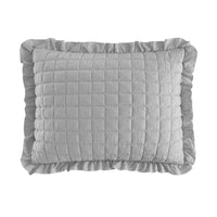 Chic-Home-Revel 3 Piece Diamond Stitched Crinkle Quilt Set-