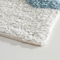 Chic-Home-Sarabi Plush Tufted Cotton Bathroom Rug-