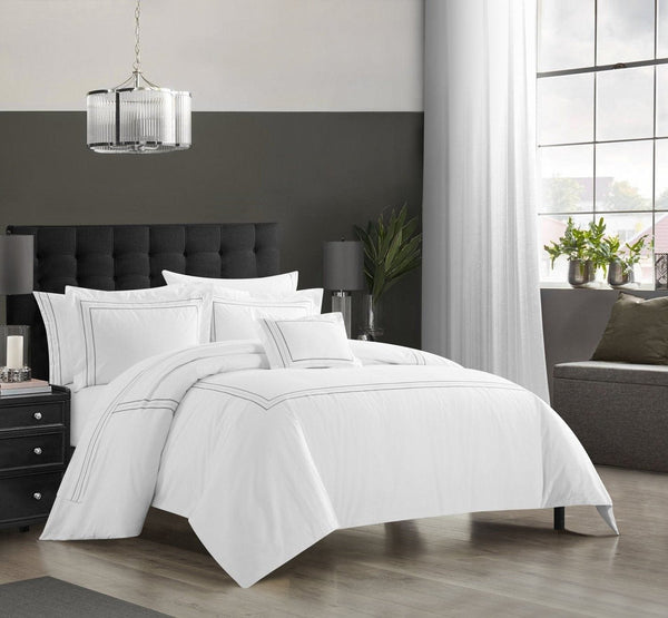 Chic Home Milos 8 Piece Cotton Comforter Set 