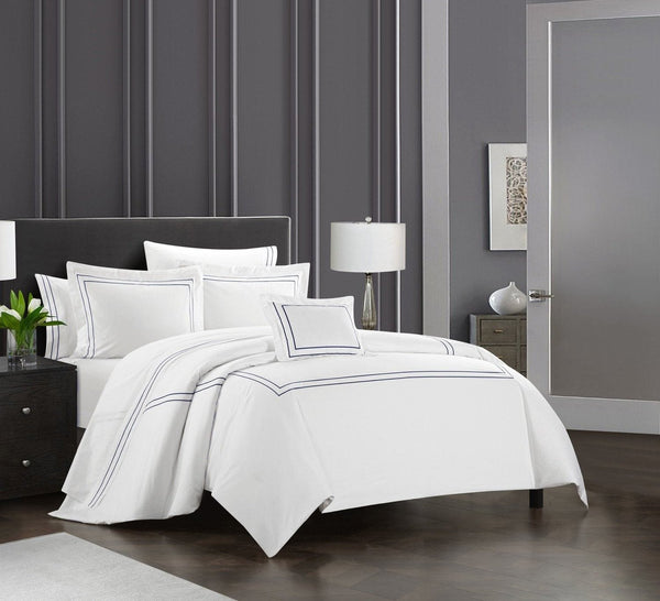 Chic Home Santorini 8 Piece Cotton Comforter Set 