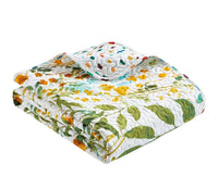 Chic Home Shea 7 Piece Reversible Floral Print Quilt Set 