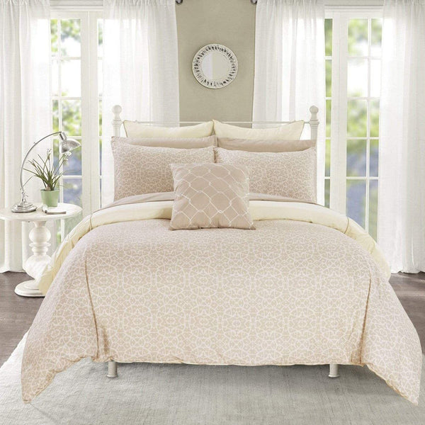 Chic Home Assen 10 Piece Reversible Comforter Set 