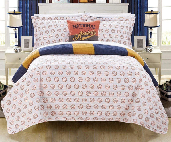 Chic Home Champion 4 Piece Kids Quilt Set 