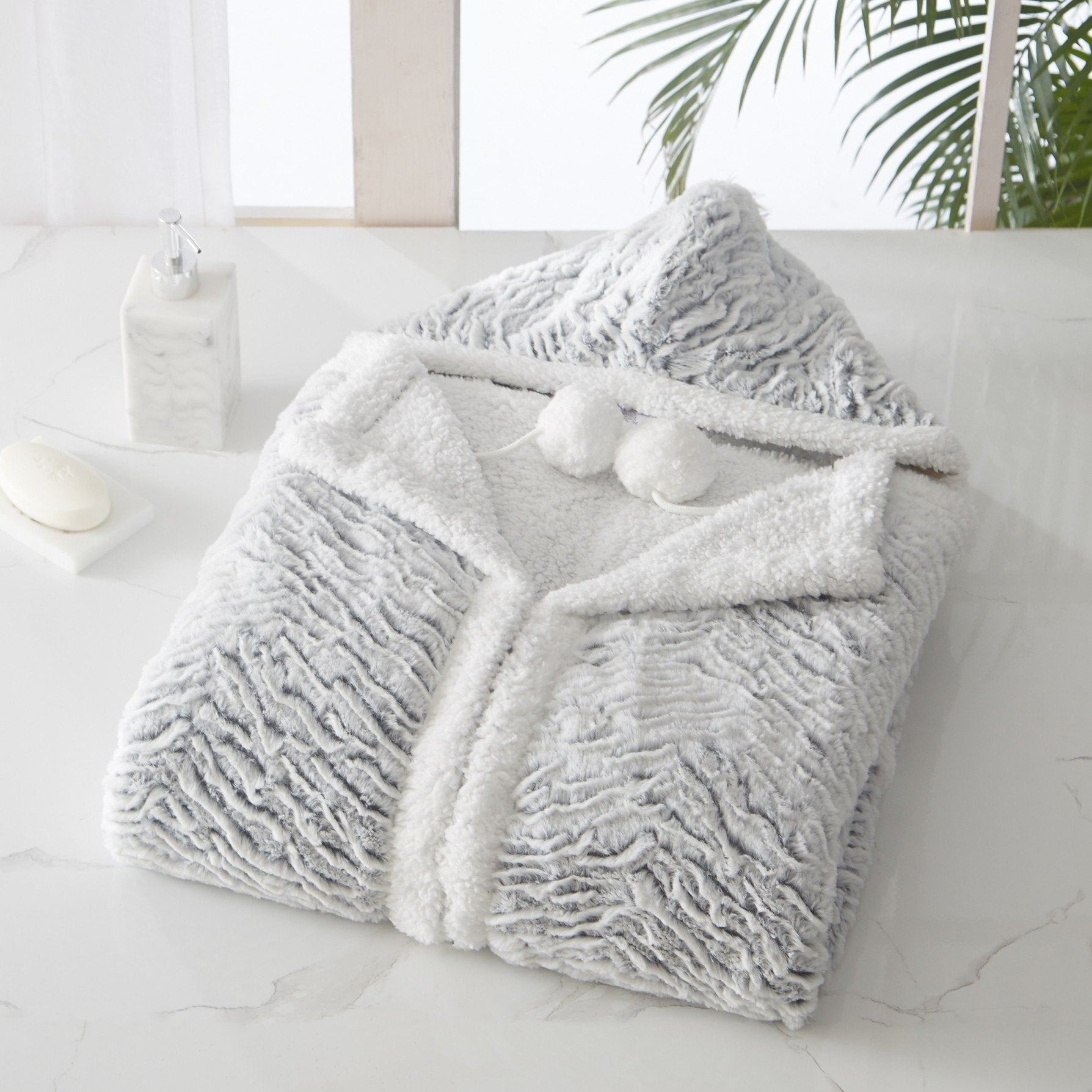 Chic home hooded online snuggle