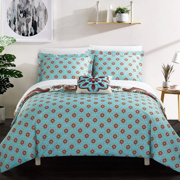 Chic Home Feinch 8 Piece Boho Duvet Cover Set 