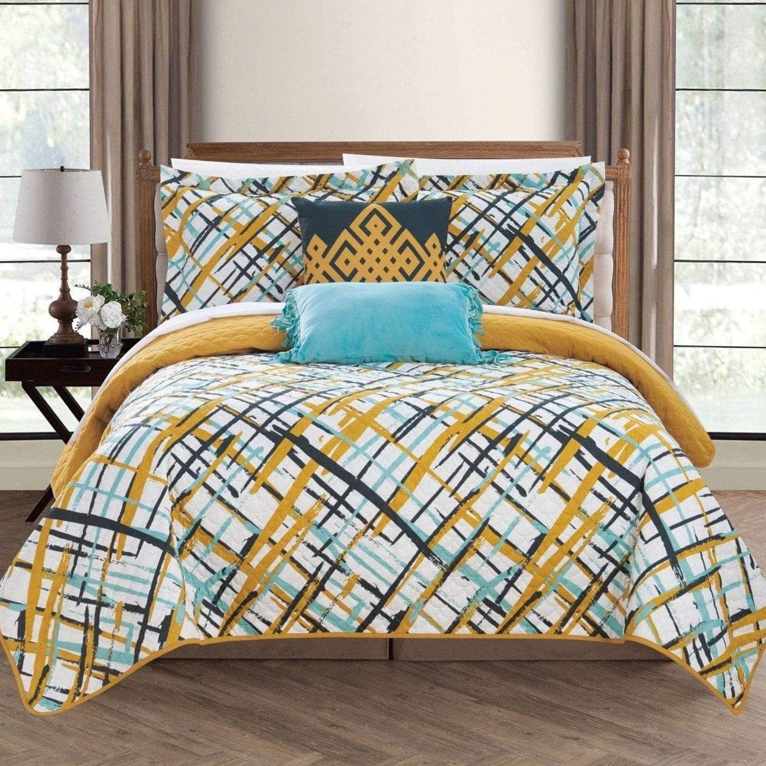 https://www.chichome.com/cdn/shop/products/chic-home-gingham-5-piece-reversible-quilt-set-abstract-print-design-coverlet-bedding-gold-2-182450.jpg?v=1693208423