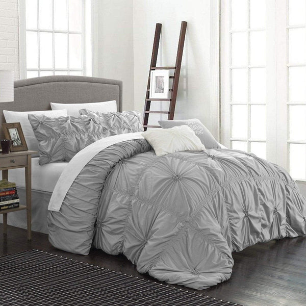 Chic Home Halpert 10 Piece Floral Comforter Set 