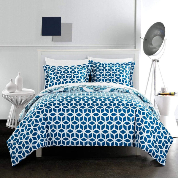 Chic Home Ibiza 7 Piece Boho Duvet Cover Set 