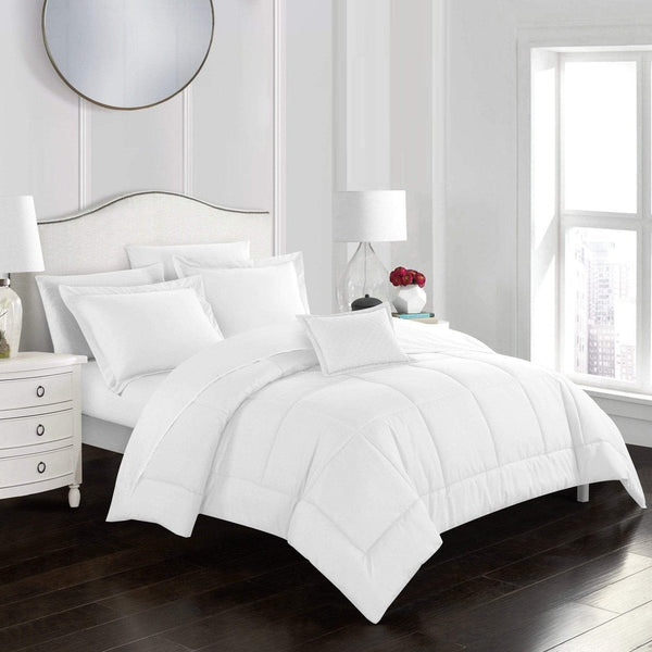 Chic Home Jordyn 8 Piece Stitched Comforter Set 