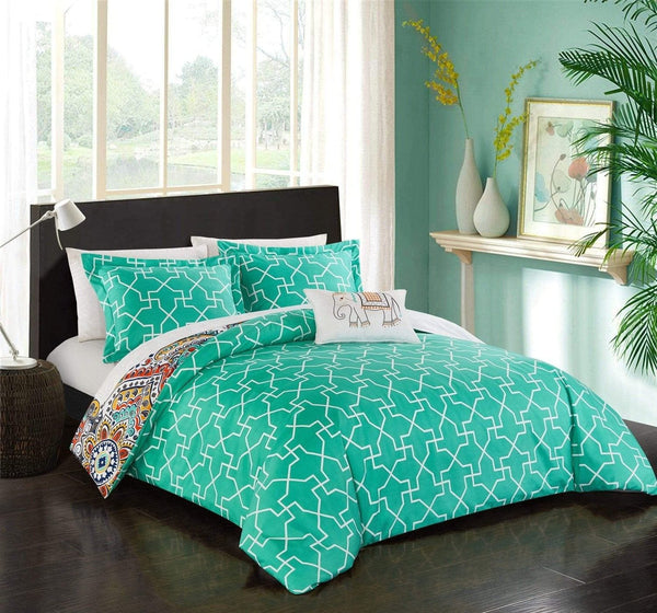 Chic Home Karen 8 Piece Boho Duvet Cover Set 