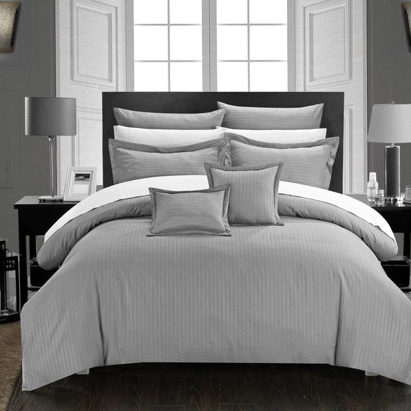 Chic Home Khaya 7 Piece Jacquard Comforter Set 