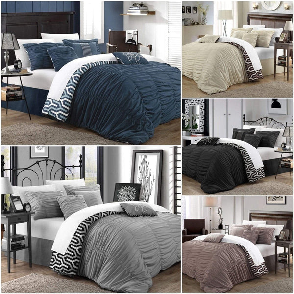 Chic Home Lessie 11 Piece Reversible Comforter Set 