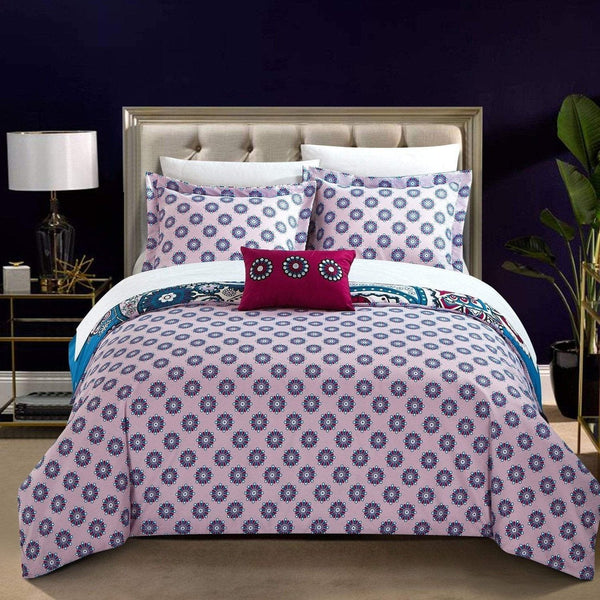 Chic Home Lively 8 Piece Boho Duvet Cover Set 