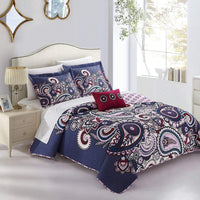 Chic Home Reims 4 Piece Boho Quilt Set Queen