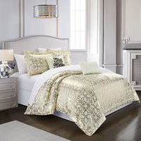 Chic Home Shefield 5 Piece Lattice Comforter Set 