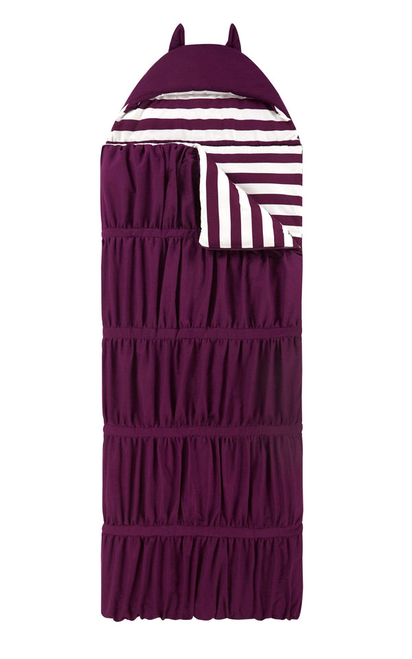 Chic Home Skai Ruffled Sleeping Bag with Hood Zipper Closure 