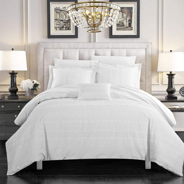 Chic Home Somerset 4 Piece Cotton Duvet Cover Set 