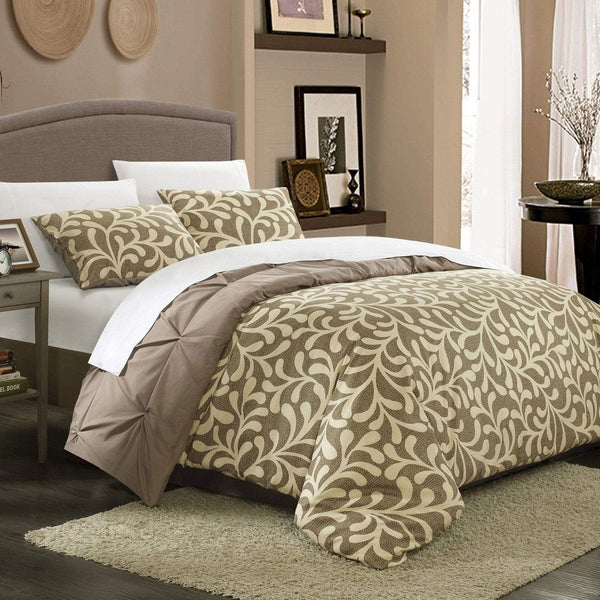 Chic Home Talia 7 Piece Reversible Duvet Cover Set 