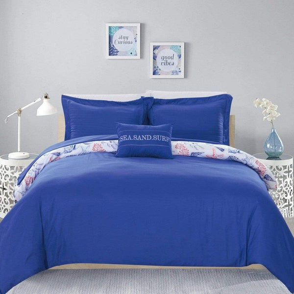 Chic Home Talulah 8 Piece Reversible Duvet Cover Set 