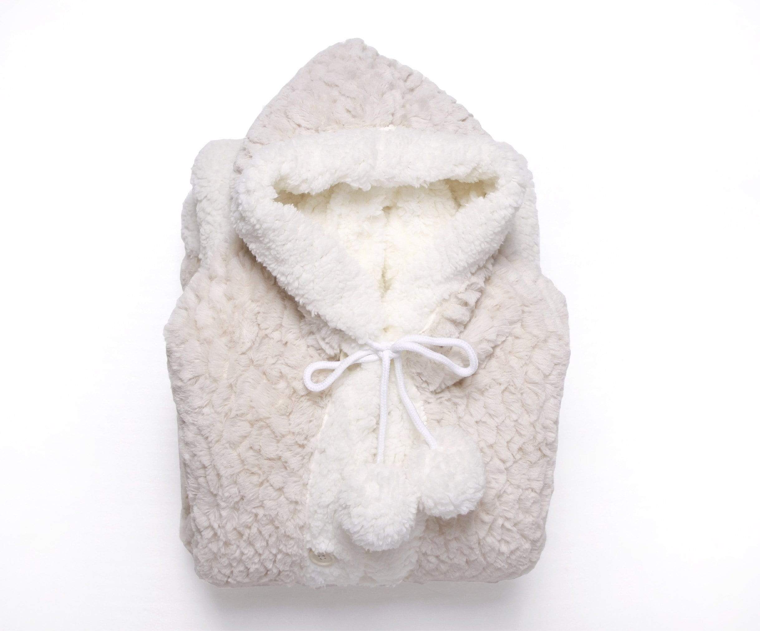 Grey discount hooded blanket